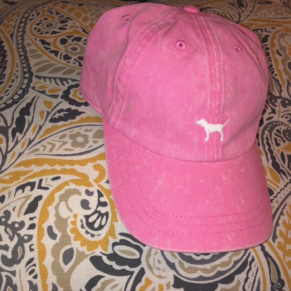 PINK stonewash hat💗